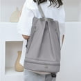 thumbnail image 4 of Waterproof sports short-distance travel backpack, dry and wet separati - gray, 4 of 6