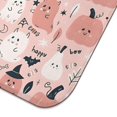 thumbnail image 5 of Pink Hued Cute Halloween Ghosts Pattern Dish Drying Mat for Kitchen 1 Pack, Ultra Absorbent Microfiber Dishes Drainer Mats,16x18in(41x46cm), 5 of 6