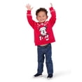 thumbnail image 4 of Mickey Mouse Christmas Toddler Unisex Fleece Sweatshirt with Long Sleeves, Sizes 12M-5T, 4 of 4