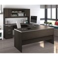 thumbnail image 6 of Kingfisher Lane U Shaped Computer Desk in Dark Chocolate, 6 of 6