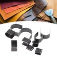 thumbnail image 4 of Leather Corner Edge Trimmer, Leather Punching Die Set 10Pcs Non Deform Quickly  For Craft Making For Wallet, 4 of 8