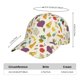 thumbnail image 2 of Fotbe Vegetable Gorro Clásico de Béisbol, Gorra Ajustable con Broche Snapback, Gorro de Exterior de Algodón Suave, 2 of 6