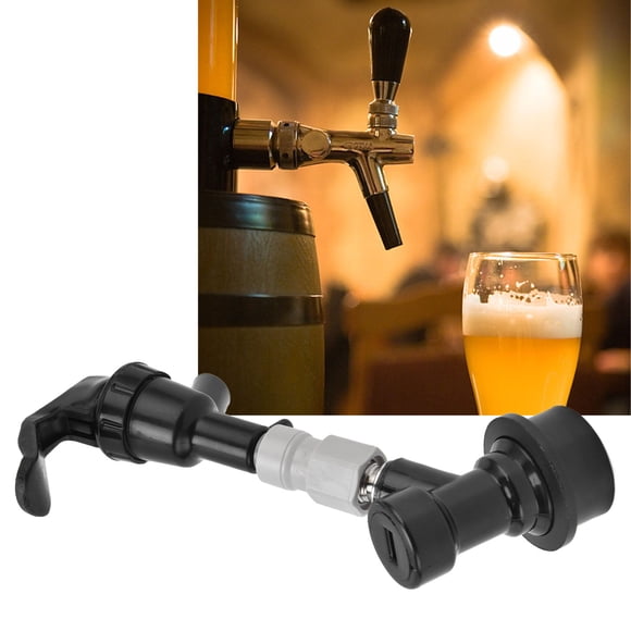 Beer Dispenser, Plastic Black Portable Beer Tap Faucet Outdoor Camping Beer Liquid Dispenser For Outdoor, Party, Barbecue