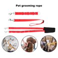 thumbnail image 4 of Corde de Toilettage pour Animaux Réglable 3 Pcs Kit de Toilettage pour Animaux avec Anneau de Toilettage Sangle d'Extension Multifonctionnelle Réglable Corde de Toilettage pour Animaux, 4 of 8