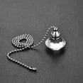 thumbnail image 3 of Uxcell Ceiling Fan Pull Chain Decorative Crystal Chain Extension Diamond Pendant Clear, 3 of 6