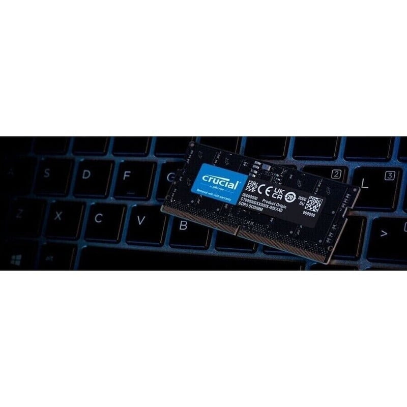 Crucial 16GB CT16G48C40S5 DDR5 SODIMM 4800 PC5-38400 262-Pin