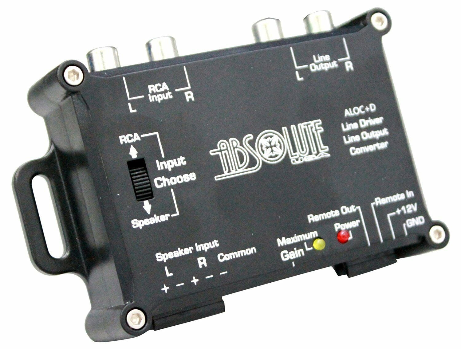 Car Stereo Speaker Wire LineOut Converter To Rca Cable with Trigger