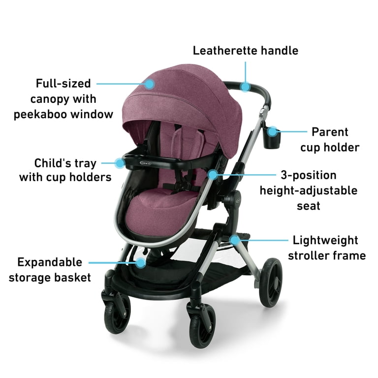 Graco Modes Nest Travel System, Norah, Pink - Walmart.com