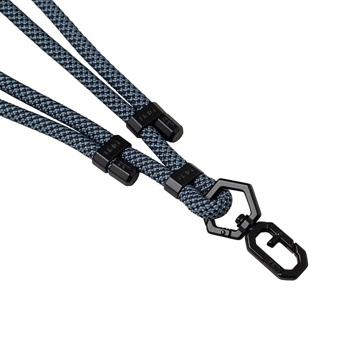 UAG Phone Lanyard Wrist Strap 7mm Adjustable Paracord Wrist Tethers Lanyard for iPhone Cases Civilian Cloud Blue