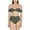 Army Green, variant on Inadays Women's Off Shoulder Bikini Sets High Cut Bandeau Bathing Suits High Waisted Two Pieces Swimsuit Sexy Swimwear, Army Green, M