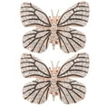 thumbnail image 1 of KAKOWELY 1 Pair Bride Shoe Clips Butterfly Shoe Decorations Wedding Rhinestone Shoe Clips,1.97X"X1.57"X0.39", 1 of 5