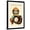 Black Frame, variant on Phantom Cactus League Catcher, Arizona Art Print, Brown Frame Wall Art, 17" x 23"
