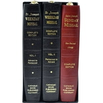 St. Joseph Daily and Sunday Missals: Complete Gift Box 3-Volume Set, (Hardcover)