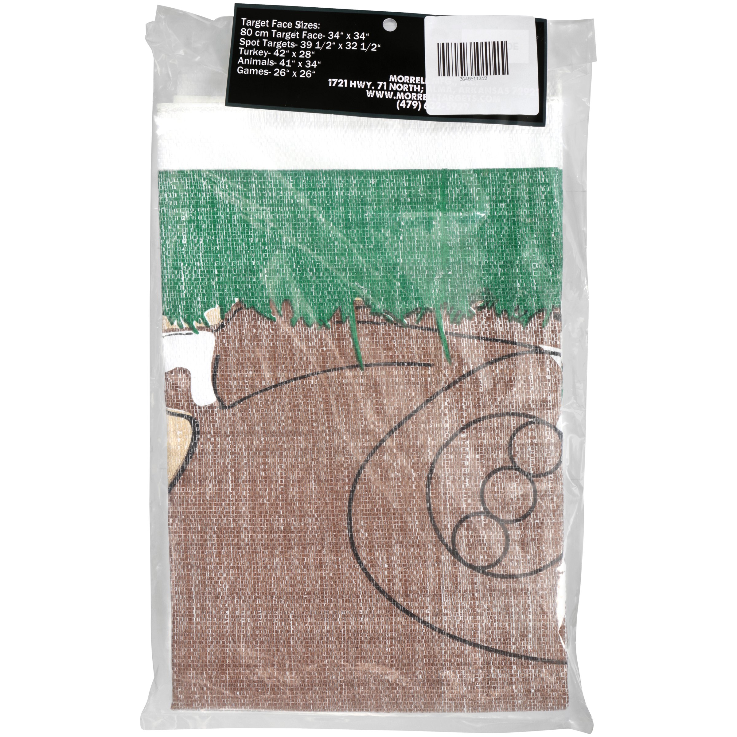 Morrell Polypropylene Bedded Deer Archery Target Face
