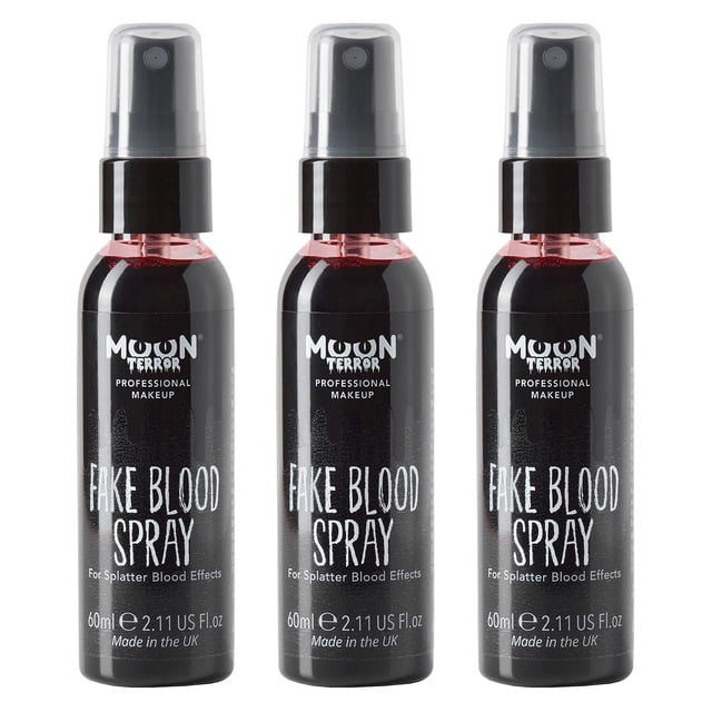 Spray de sangre falsa Moon Terror Pro FX 60 ml x3 Halloween SFX