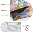 thumbnail image 6 of Area Rug 2 x 3 Ft, Easter Eggs Indoor Accent Bathroom Rugs for Kitchen/Laundry Room, Spring Flowers Eucalyptus Leaves Wooden Grain Washable Non-Slip Runner Floor Mat for Entryway, Living Room, 6 of 8