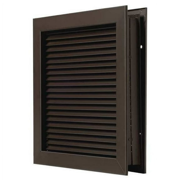 National Guard Door Louver,16 1/4 in H,22 1/4 in W L-700-RXDKB-24x18