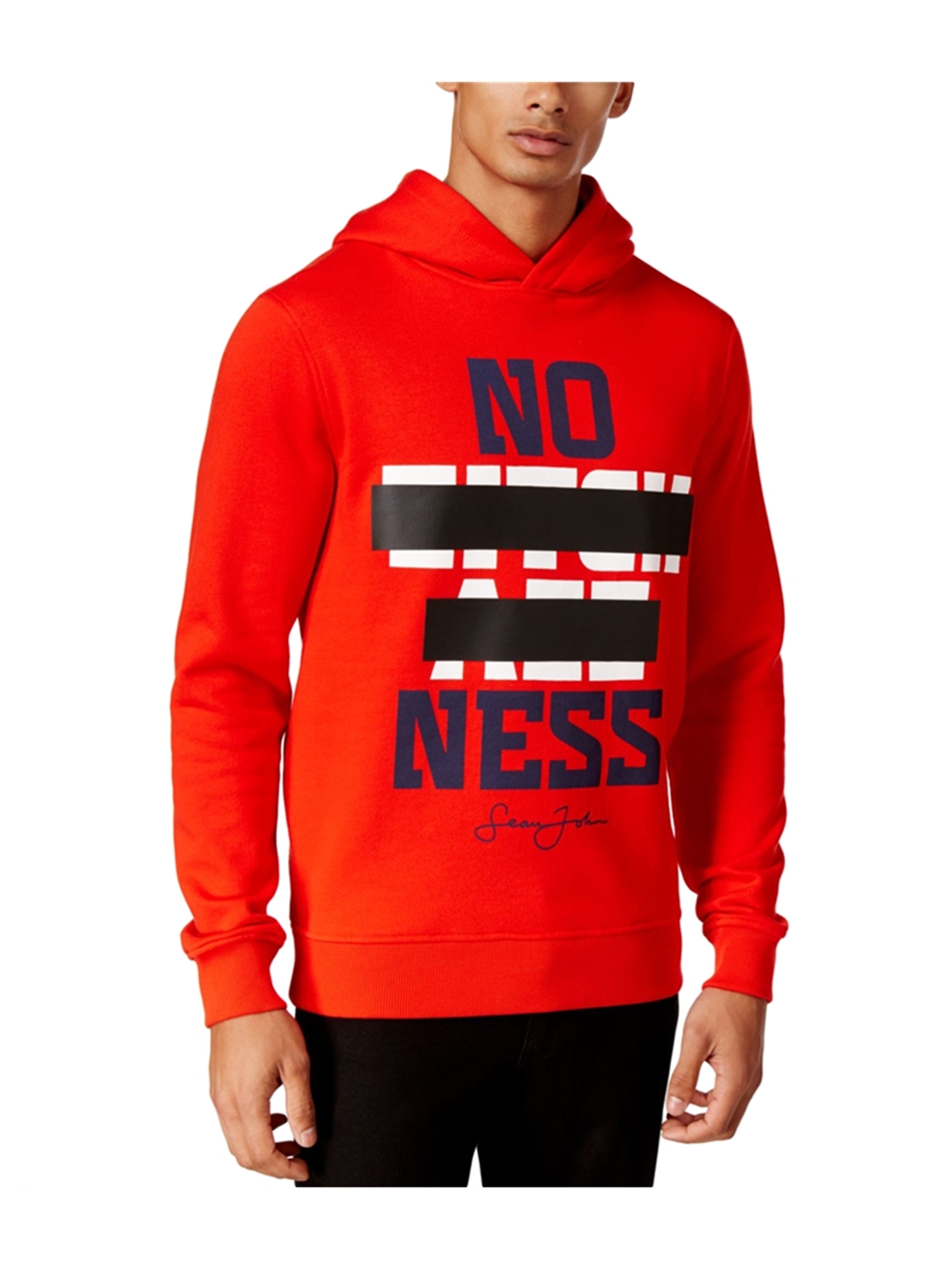 Sean John Mens Rules To The Game Hoodie Sweatshirt fieryred S | Walmart ...