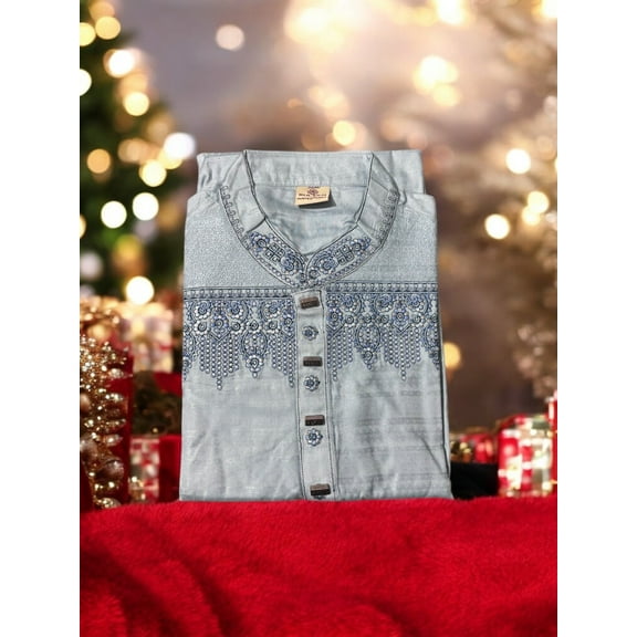 Traditional Men's Soft Cotton Kurta, Cultural Wear for Men,204