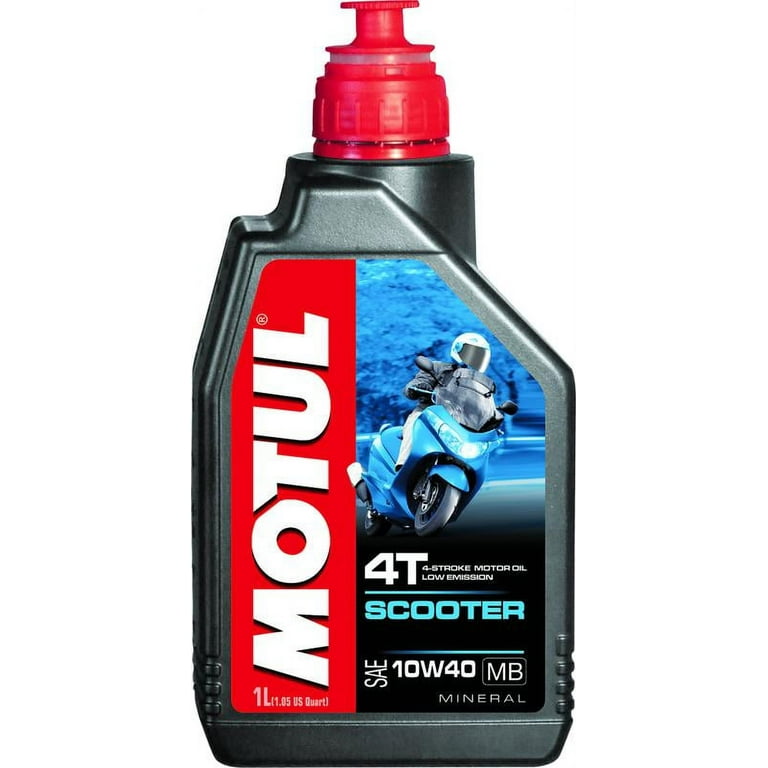 Motul 105937; Scooter 4T 10W40 1Lt - Walmart.com