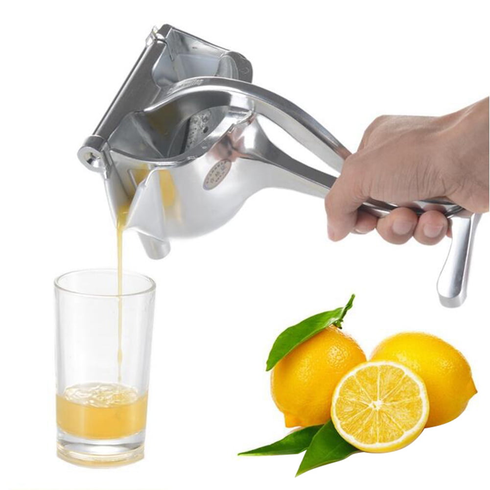 Manual Juice Squeezer Aluminum Alloy Hand Pressure Juicer Extractor Orange Lemon 