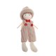 thumbnail image 2 of Colgante de muñeca navideña, figura artística navideña para colgar, decoración navideña. Café, 2 of 9
