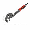 thumbnail image 2 of Universal Adjustable 13-30mm, Multi-function Pipe , Heavy Duty Cr-V Steel Hand Tool for Plumbing, Car Repair & Home DIY Projects, 1Pack B, 2 of 6