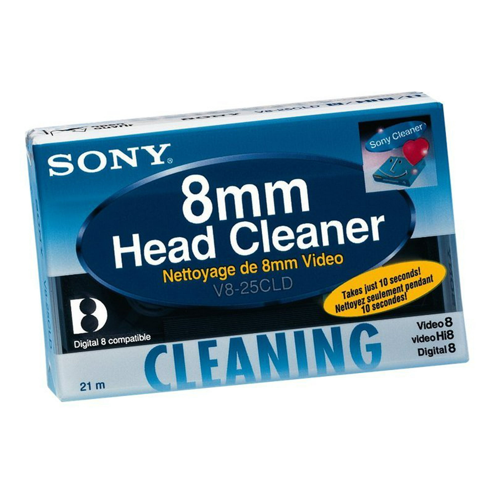 SONY 8mm ヘッドクリーナー V8-25CLD Sony V8-25CLD - Cleaning 8mm tape - Walmart.ca