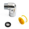thumbnail image 2 of Shower Head Elbow Adapter Shower Arm Extension 90degree Can Change The Angle Of The Arm Does Not Limit Flow Or Pressure, 2 of 5