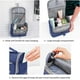 thumbnail image 3 of Neceser de viaje, organizador de cosméticos grande e impermeable, neceser compacto, ideal para hombres y mujeres (azul), 3 of 5