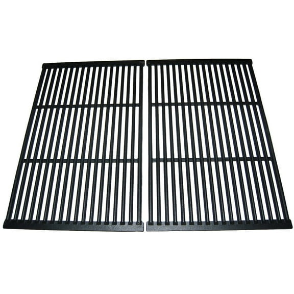 Gas Grill Cast Iron Cooking Grid, 2 pcs, for Brinkmann & Others, 66662