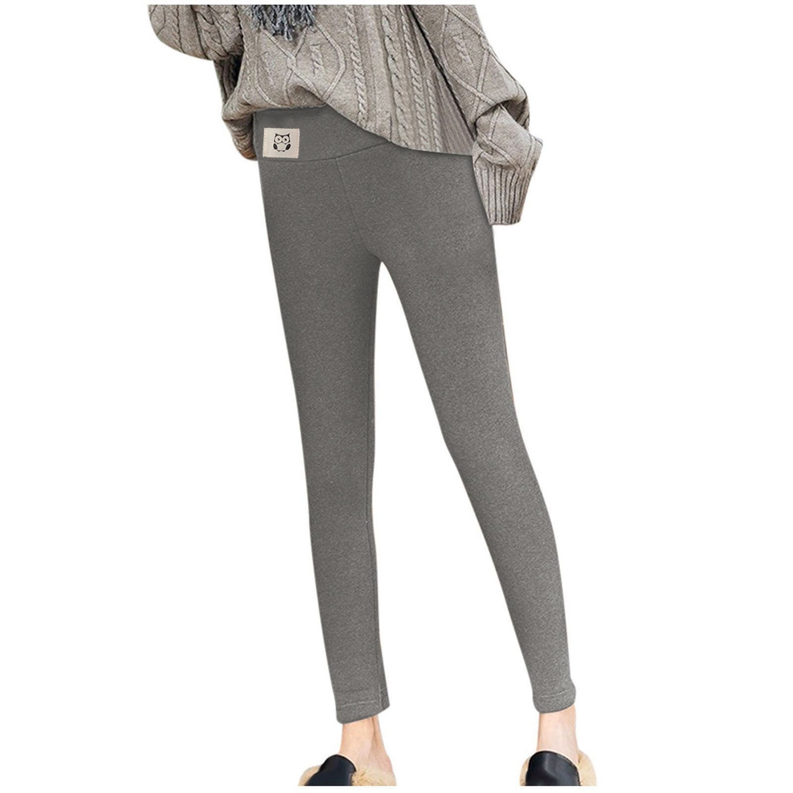 Winter Soft Sherpa Fleece Lined Leggings, Casual High Waist Stretchy Thick  Warm Thermal Solid Color Plush Pants. (CA/US, Alpha, X-Large, Regular,  Regular, Black) : : Clothing, Shoes & Accessories