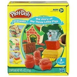 three little pigs play doh
