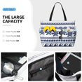 thumbnail image 3 of Sigee Sea Underwater Turtles Print Extra Large Waterproof Beach Travel Bag with Zipper - Durable and Versatile for Vacation, Gym, and Daily Use, 3 of 7