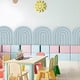 thumbnail image 2 of 3D Anti-Collision Wall Stickers for Kids - Soft PU Self-Adhesive Padded Wall Panels, Waterproof Bedside Protective Cushion for Decor, 2 of 5