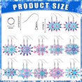 thumbnail image 2 of Kit de Manualidades Remuuly Pendientes de Navidad 12 Pares 5x5 cm, 2 of 6