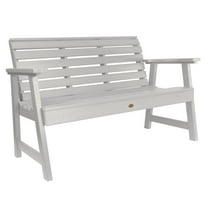highwood® Eco-Friendly Recycled Plastic Weatherly Garden Bench, 4'