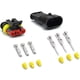 thumbnail image 5 of Conector eléctrico impermeable para automóvil de 3 pines, conector de terminal de serie automotriz de 1,5 mm para automóvil (paquete de 12), 5 of 5
