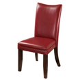 thumbnail image 2 of Ashley Furniture Charrell Simili Cuir Chaise d'Appoint en Rouge, 2 of 2