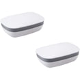 thumbnail image 4 of Jabonera con tapa impermeable para baño de viaje (blanco) JM, 4 of 5