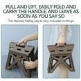 thumbnail image 4 of Dvkptbk Baskets Portable Foldable Stool Camping Outdoor Chair Home Portable Children's Foot Stool Organization and Storage on Clearance, 4 of 6