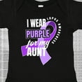 thumbnail image 4 of Inktastic I Wear Purple for My Aunt Lupus Awareness Boys or Girls Baby Bodysuit, 4 of 5