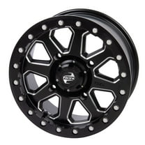 4/137 Tusk Uinta Beadlock Wheel 14X7 5.0 2.0 Milled/Black for Can-Am Outlander 1000 Efi X Mr 2013-2022