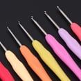 thumbnail image 4 of 1PC Metal Knitting Needles Crochet Hooks Tool With Ergonomic Grips 0.5-2.75mm, 4 of 16