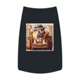 thumbnail image 3 of Pet Tank Top Bulldog cigar day t shirt, 3 of 11