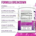thumbnail image 7 of Vitauthority Multi Collagen Peptides Hydrolyzed Protein Powder with Hyaluronic acid & Vitamin C, Pina Coladae, 9.7 oz, 7 of 7