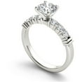 thumbnail image 2 of 7/8 Carat T.W. Diamond Classic 14kt White Gold Engagement Ring, 2 of 5