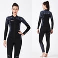 thumbnail image 3 of Greeniant BUCEO SAIL 3MM Traje de neopreno Tops Trajes de neopreno de primera Protección Trajes de buceo Canoa Buceo para aeróbic acuático Deportes acuáticos mujer gris L Greeniant OD003290-18, 3 of 6