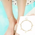 Anklets Women's Girls Style Matching Rings Best Friends Chains Beach