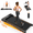 Black Orange, variant on Walking Pad with Vibration Under Desk Treadmill, Manual Incline, 2.5HP 3.8MPH Fitness Jogging Machine with Remote Patbrela LED Display for Home Office